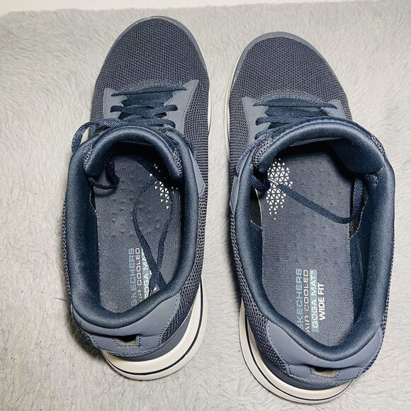 Skechers Men's Sz US 11.5 Performance 55519/NVBL Go Walk 5 Demitasse Sneakers - Picture 12 of 14